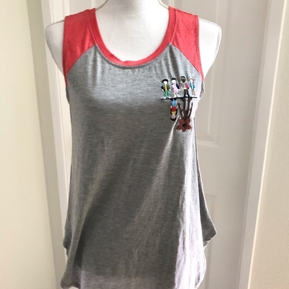Netflix Stranger Things Scoop Neck Tank Sz Lg NWOT